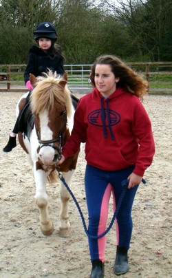 Lessons at Andover Riding School